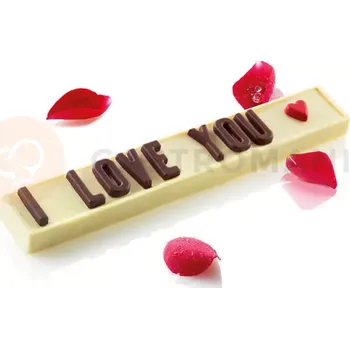 Výroba svíčky Forma na čokoládové písmenka Taste Puzzle | SILIKOMART, Taste Puzzle