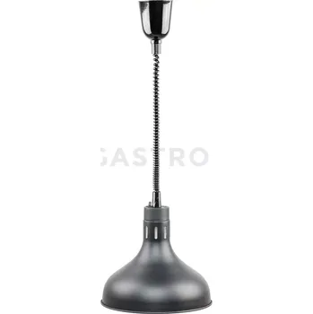 Barová židle Infra lampa pro ohřev jídla, závěsná 0,25 kW, černá | STALGAST, 692611