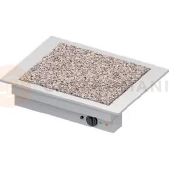 Výdejník vody Ohřívací deska ze žuly 2xGN 1/1, vrchní deska z nerezové oceli, 830x620x390 mm | STALGAST, ST 315