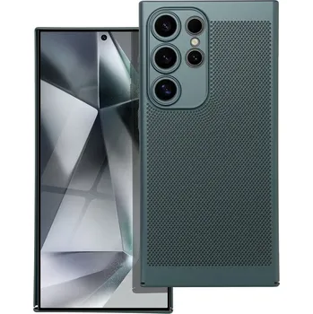 Pouzdro na mobilní telefon Breezy Air Case / pouzdro / kryt / pro Samsung Galaxy S24 Ultra zelené