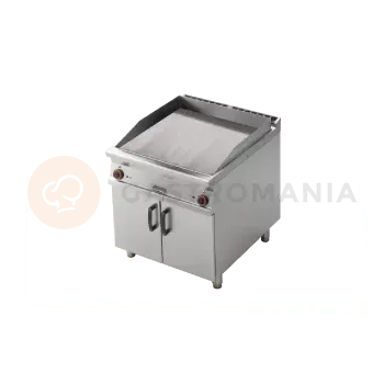 Kuchyňský gril Elektrická grilovací deska kombinovaná chrom | RM GASTRO, FTLR 98 ETS