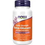 NOW FOODS Beta-Glucans with ImmunEnhancer, Extra Strength, 60 rostlinných kapslí