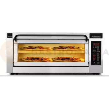 Pec na pizzu Jednokomorová pec na pizzu , dělená komora, 4x pizza 35 cm, komora o rozměrech 710x355x195 mm | PIZZA MASTER, CounterTop 351ED-1DW