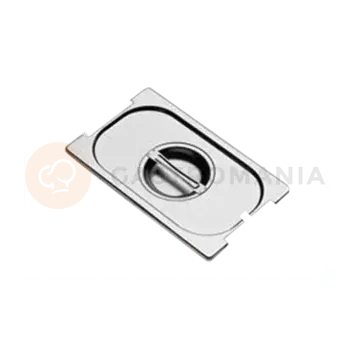 Nerezový dřez Víko pro GN 1/4 s otvory pro naběračku | REDFOX, 5054