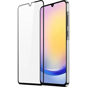 3x Picasee 3D tvrzené sklo s rámečkem pro Samsung Galaxy A25 A256B 5G - černé - 2+1 zdarma