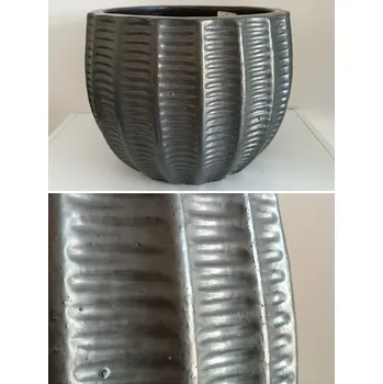 Květináč květináč Deroma Hygge Kovová 36cm 5678155