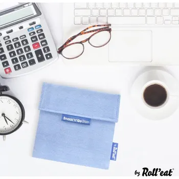 Svačinový box Roll´eat Snack'n'Go Duo-Nature Blue