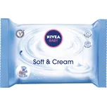 Nivea Baby Soft & Cream čisticí ubrousky