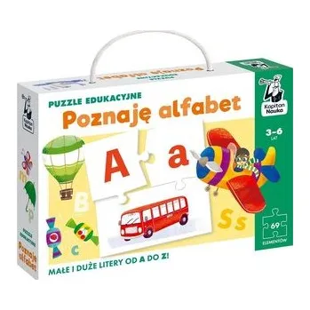 Cizojazyčná kniha Kapitan nauka Puzzle edukacyjne Alfabet 3-6 lat - Zofia Traczyk, Agnieszka Ulatowska