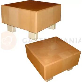 Dřevěná hračka Domácí řeznický špalek 220x220x100 mm | JANPOL, 120-2222