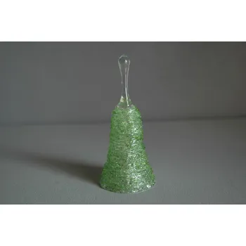 Domovní zvonek Zvonek ze skla zelený