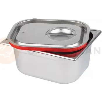 Nádoba na led Nerezové víko na nádoby GN 2/4 se silikonovým těsněním | APS, 80028