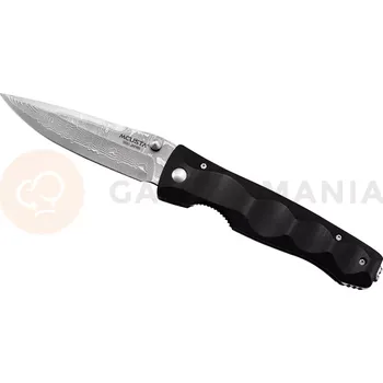Kuchyňský nůž Skládací nůž, 8,5 cm | MCUSTA, Elite Black Micarta Damascus