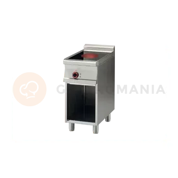 Sporák Sporák elektrický WOK s indukčním ohřevem a skříňkou | RM GASTRO, PCIW 74 ET