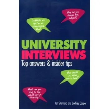 University Interviews - Stannard, Ian; Cooper, Godfrey