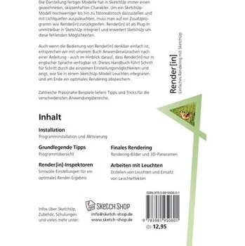 Render[in] - Einfaches Rendering mit SketchUp - Steffens, Ebba