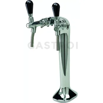 Barová židle Pípa pro distributory pod úrovní desky, studená voda/perlivá | MIJAR, Podwójny