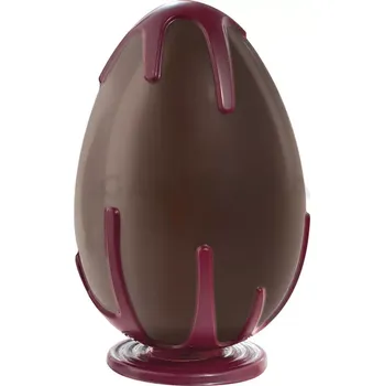 Čokoládová tyčinka Termotvarovaná forma na čokoládová vejce 3D, 100x150 mm - 20U501 | MARTELLATO, Drip