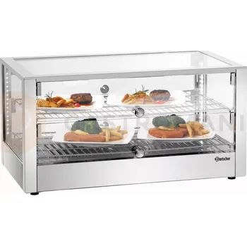 Vyhřívaná vitrína 6200 2EK 700x430x365 mm | BARTSCHER, 305063