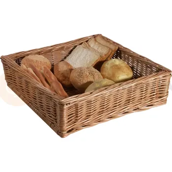 Proutěný košík na pečivo 350x350x100 mm | CONTACTO, 4881/350
