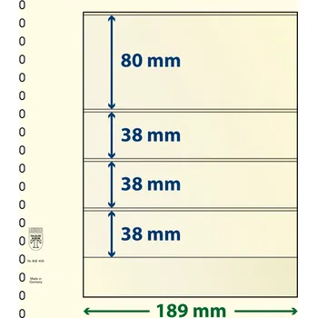 Obal pro sběratelský předmět Lindner 802405 - 4 kapsy (38 mm) Velikost balení: 1 ks