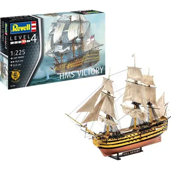 Plastikový model ModelSet loď 65408 - HMS Victory (1:225)