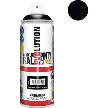 Barva ve spreji Barva ve spreji PINTYPLUS EVO 400ml RAL9004 signální černá