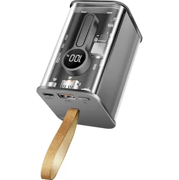 Powerbanka LogiLink PA0307 Akupack Li-Ion, 20000 mAh, transparentní