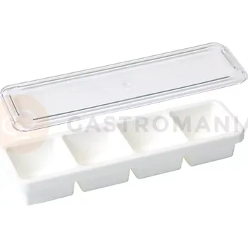 Nádoba na led Zásobník na přísady 4x0,7 l | CONTACTO, 1121/004