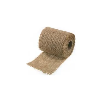 Stuha Stuha juta jemná 10cm x 5m 1 NATURAL nelakovaná