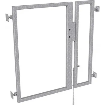 Vstupní dvoukřídlá branka š. 115 x v. 120 cm