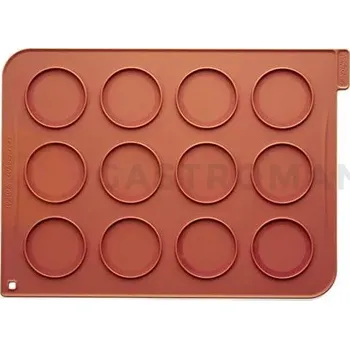 Výroba svíčky Silikonová podložka s vyznačenými kolečky 12x7 cm, 30x40 cm | SILIKOMART, Whoopies