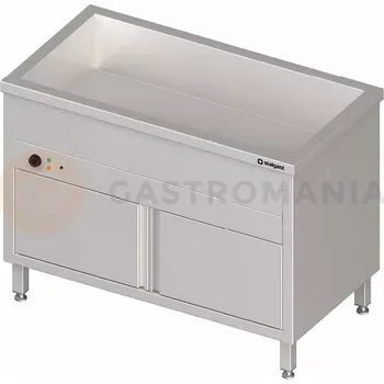 Kuchyňská skříňka Vodní lázeň jednokomorová se skříňkou 3xGN1/1 1085x600x850 m | STALGAST, 982306108