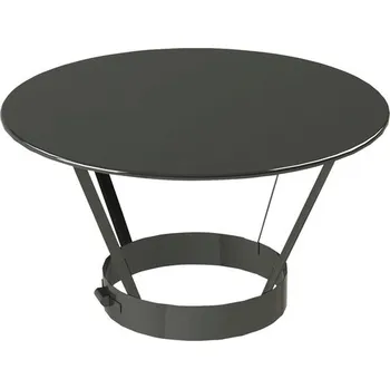 Komín Protidešťová hlavice Ø 130 mm nerez