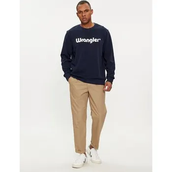 Pánská mikina Wrangler Mikina Logo 112350539 Écru Regular Fit XL