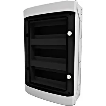 Rozvaděč Schrack Technik spol. s r.o. BK080204 - Rozvodnice nástěnná, 3x12 modulů, krytí IP65, 3-řadá