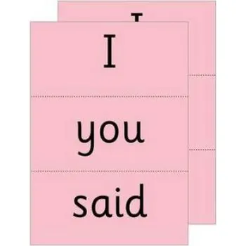 Read Write Inc. Phonics: Red Word Cards – Ruth Miskin (EN)