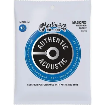 Struna pro kytaru a smyčcový nástroj Martin MA550PK3
