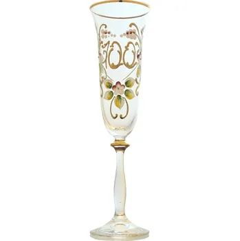 Sklenice Výroční sklenice Angela - flétna 100let čirá