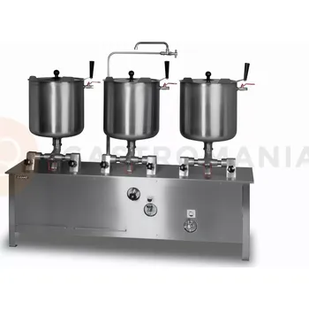 Kotel Sada 3 sklopných varných kotlů, elektrických, 3x30 l | LOZAMET, ZE-6