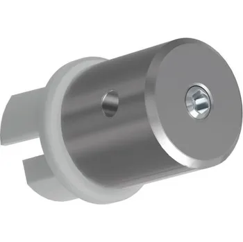 Osvětlení Napájecí záslepka KLUŚ OLEK-LUK pro LED hliníkové profily |šedá