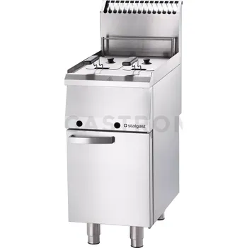 fritéza Plynová fritéza 400x700x850 mm, 2x7 l, 12 kW, G20 | STALGAST, 9725210