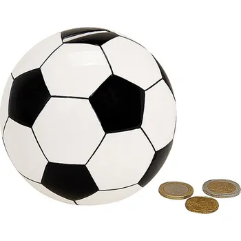 Žertovný předmět Keramická pokladnička fotbalový míč