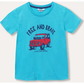 Chlapecké tričko Chlapecké tričko - Winkiki WKB 31123, světle modrá Barva: Modrá, Velikost: 98