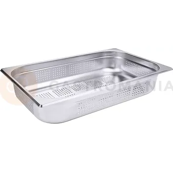 Nerezový dřez Perforovaná gastronádoba GN 1/1, 100 mm | CONTACTO, 6111/100