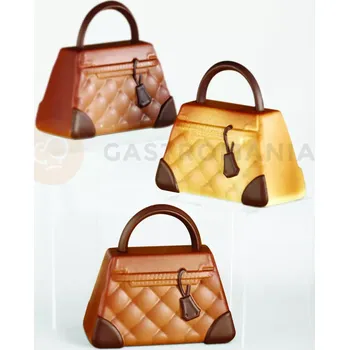 Čokoládová tyčinka Forma na čokoládu - kabelka, 165x80x150 mm, 220 g - KT123 | PAVONI, Borsetta