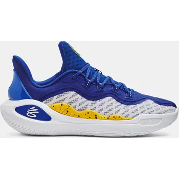 Pánská obuv Under Armour Unisexové boty CURRY 11 DUB 3026615-100 Bílá 49