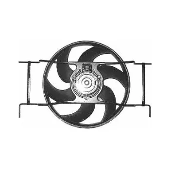 Motor automobilu Větrák, chlazení motoru VAN WEZEL 4038747