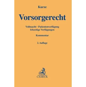 Vorsorgerecht - Kurze, Dietmar