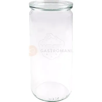 Sklenice Sada 6 válcovitých sklenic Weck, 1,062 l | CONTACTO, 2704/100